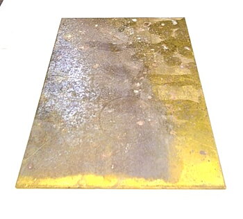 Mässing 1,5 mm - missfärgad