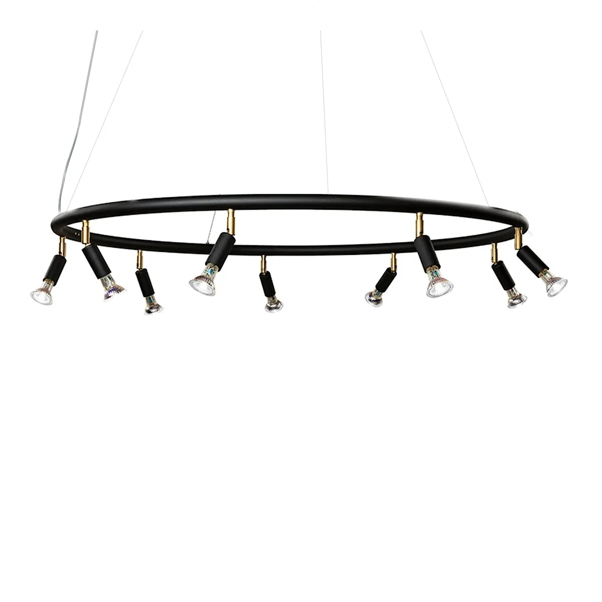  Taklampa Star Ø100 cm - Svart Struktur, exkl. ljuskällor