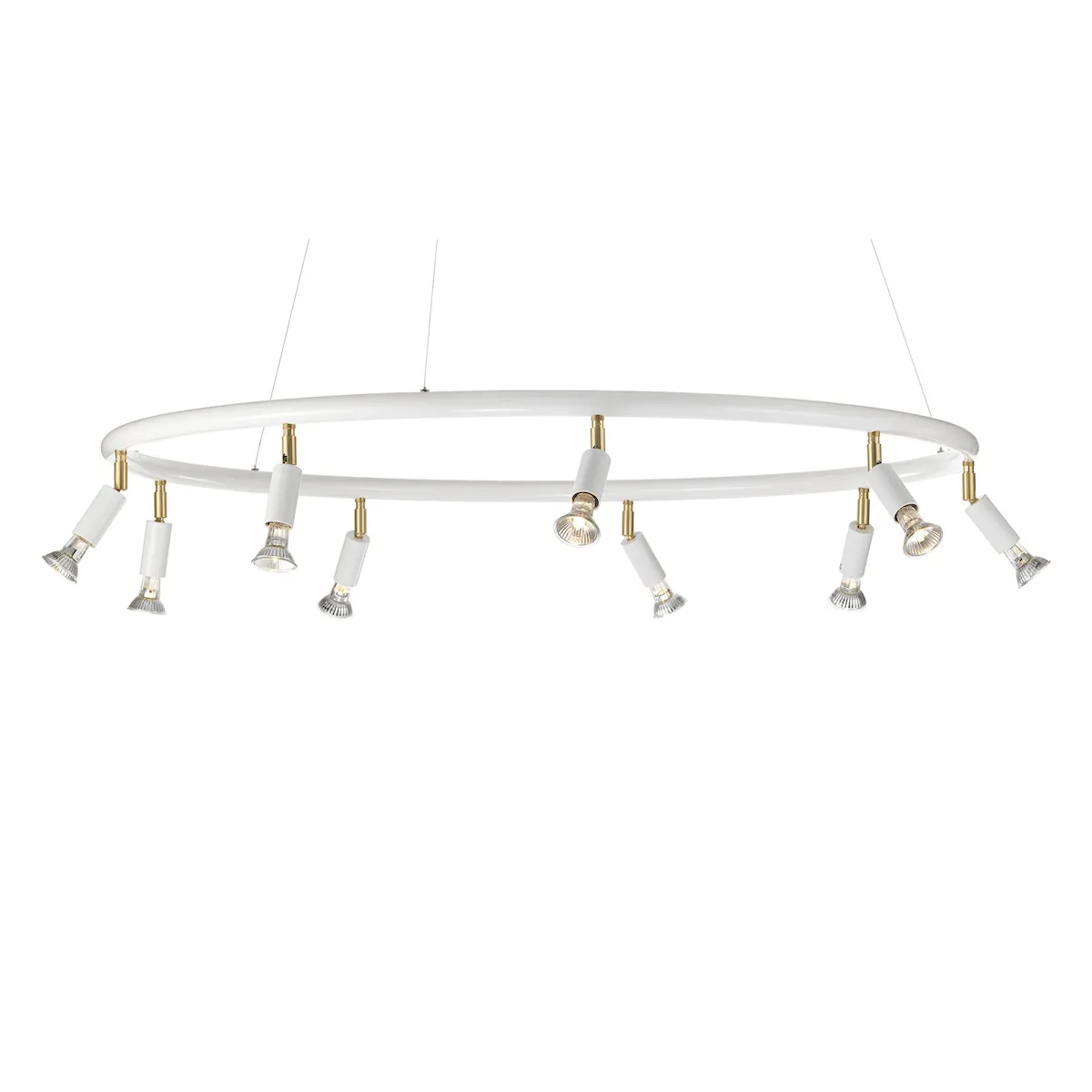  Taklampa Star Ø100 cm - Vitlackerad exkl. ljuskällor
