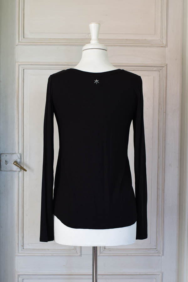 Culture - Norah T-shirt LS Black - 2
