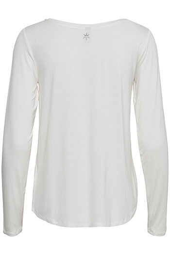 Culture - Norah T-shirt LS Spring Gardenia