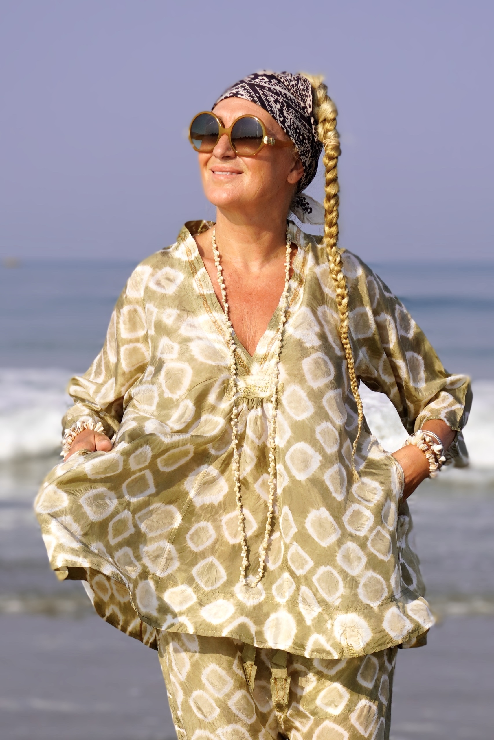 ROSIE PAPI SILK BATIK TOP PAPI HONEY 
