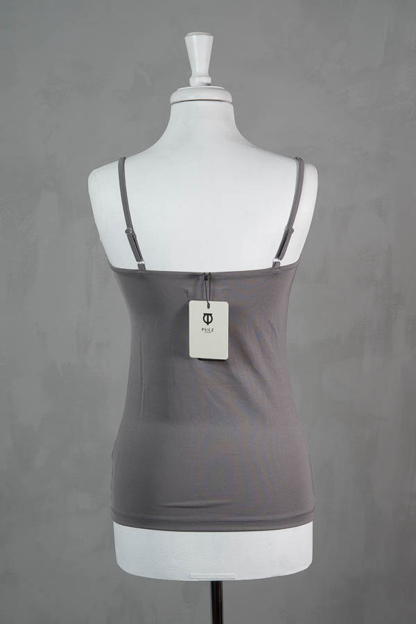 Pulz - Carrie Strap Top Steel Grey - 2