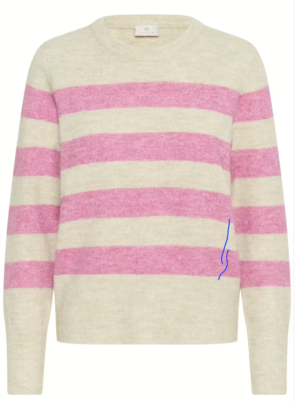 KAFFE striped pullover KAniel