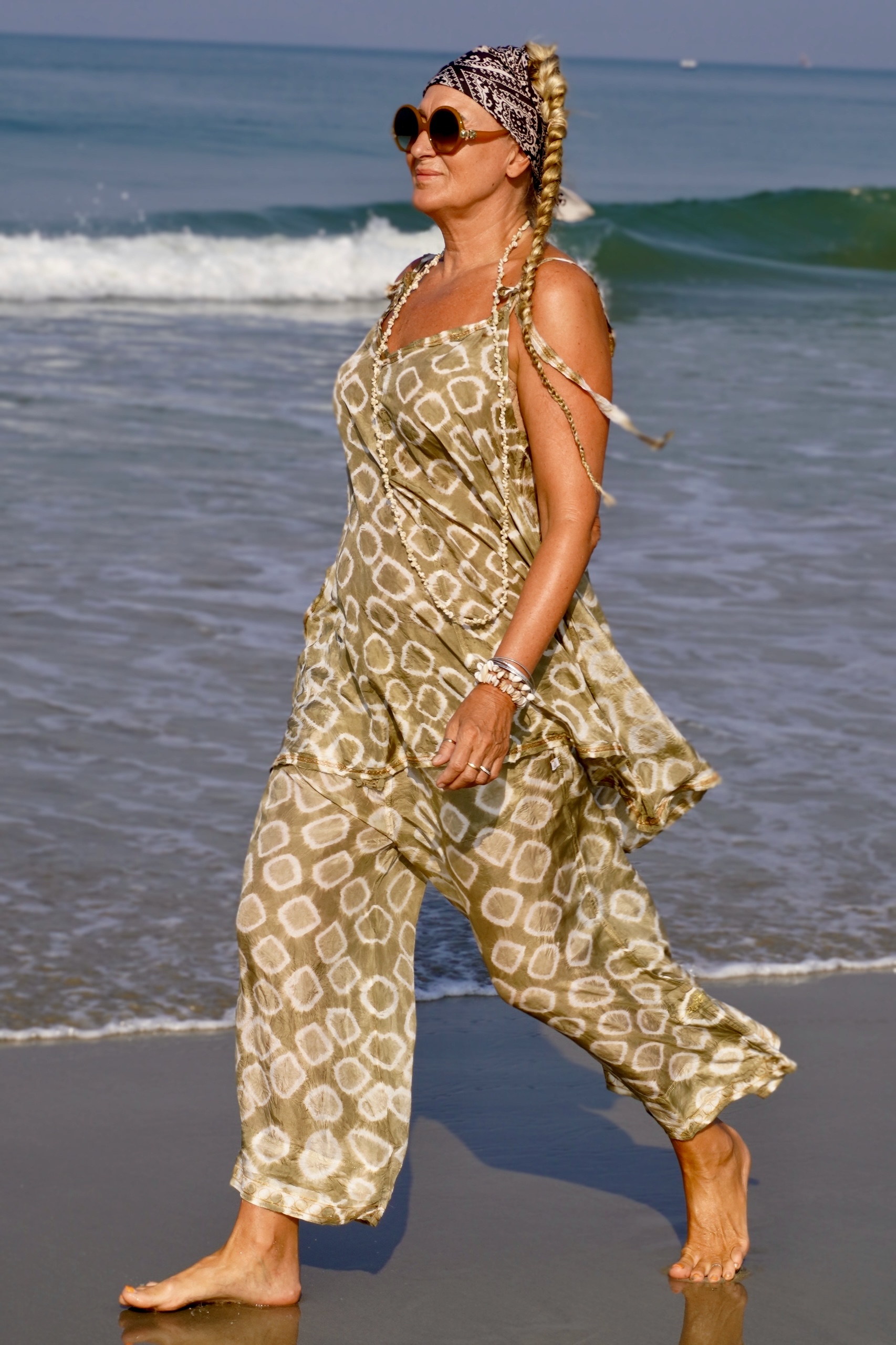 PAPI SUNNIE SILK BATIK PANT  PAPI HONEY 