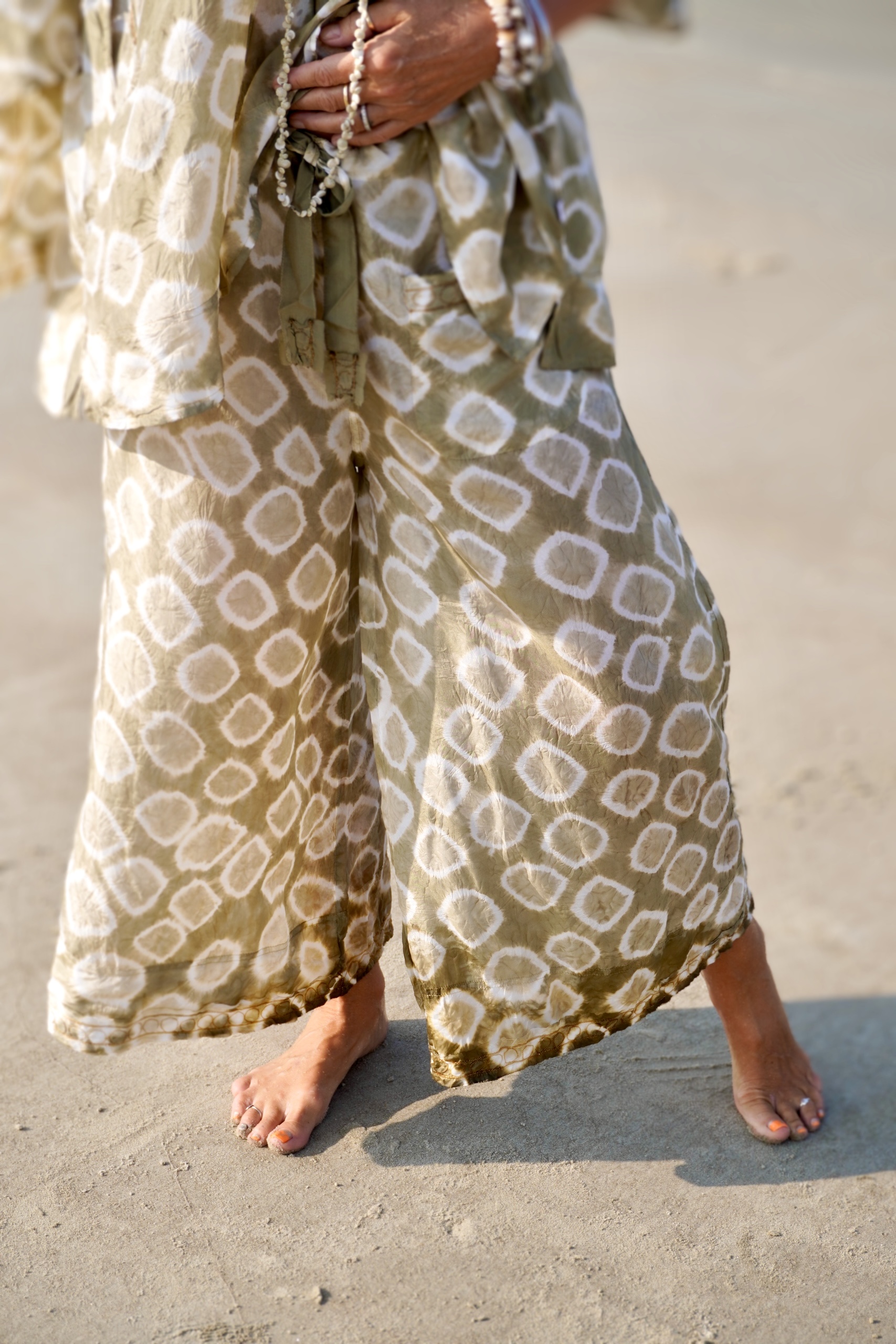 PAPI SUNNIE SILK BATIK PANT  PAPI HONEY 