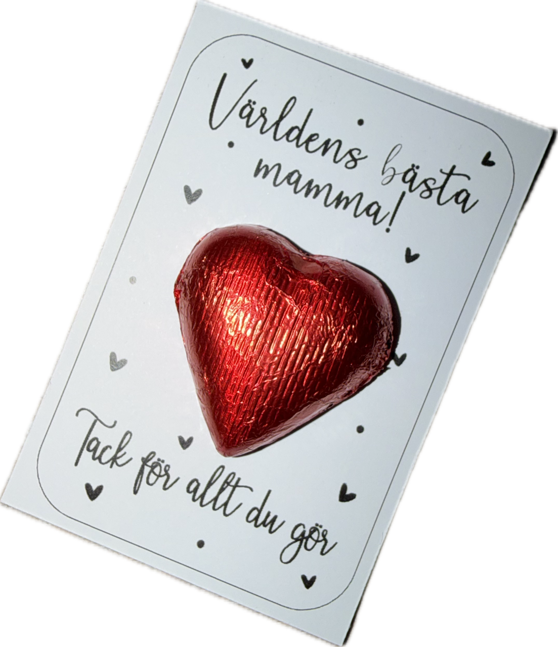 Chokladkort Mors dag- Tack för allt du gör