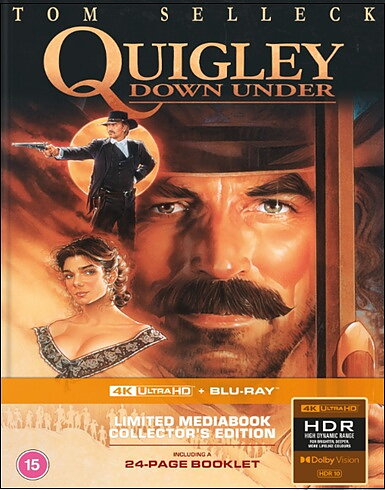 Quigley Down Under - Limited Mediabook Collector's  Edition (BLU-RAY 4K ULTRA HD + BLU-RAY)