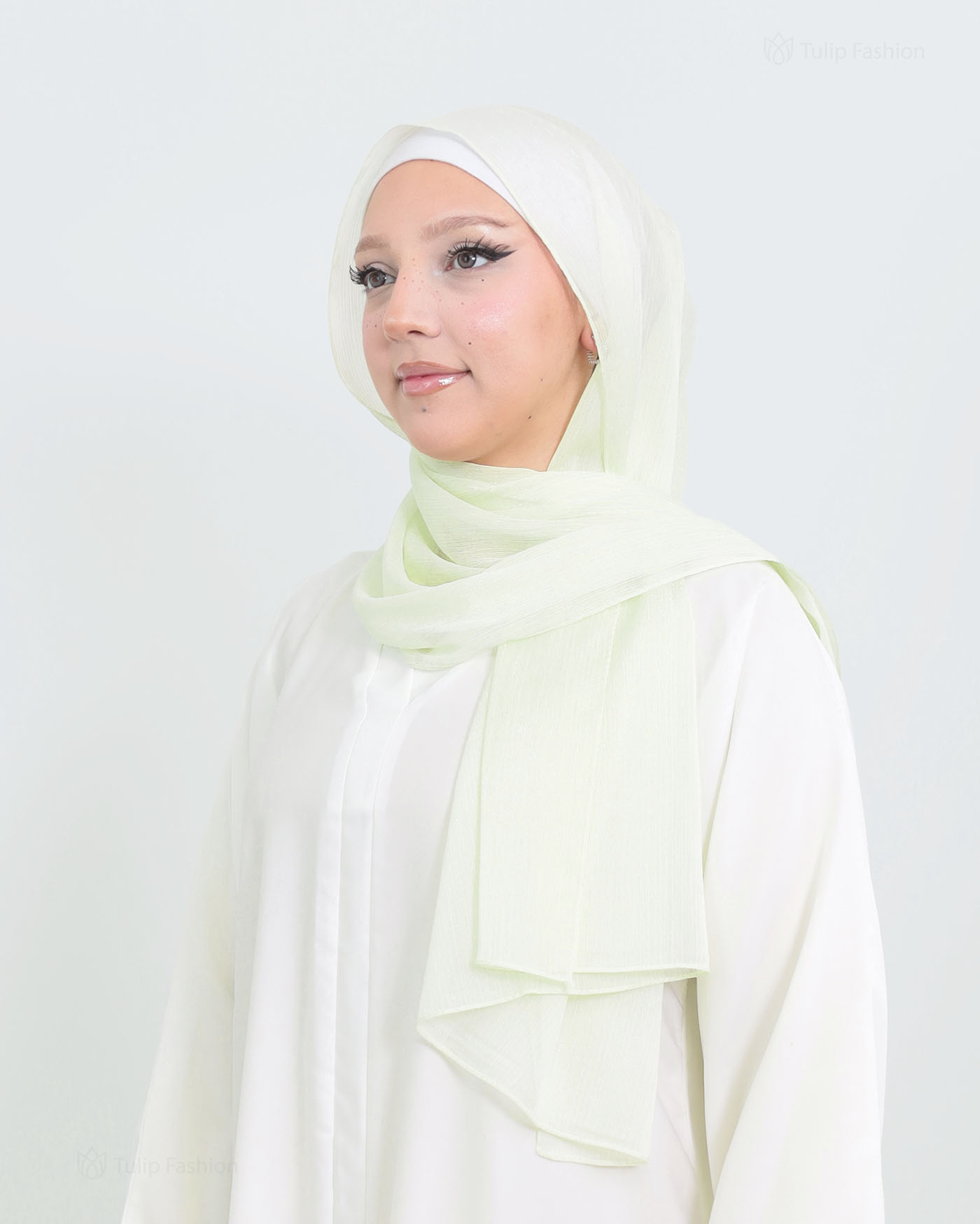 Hijab - Chiffon Shimmer - Green