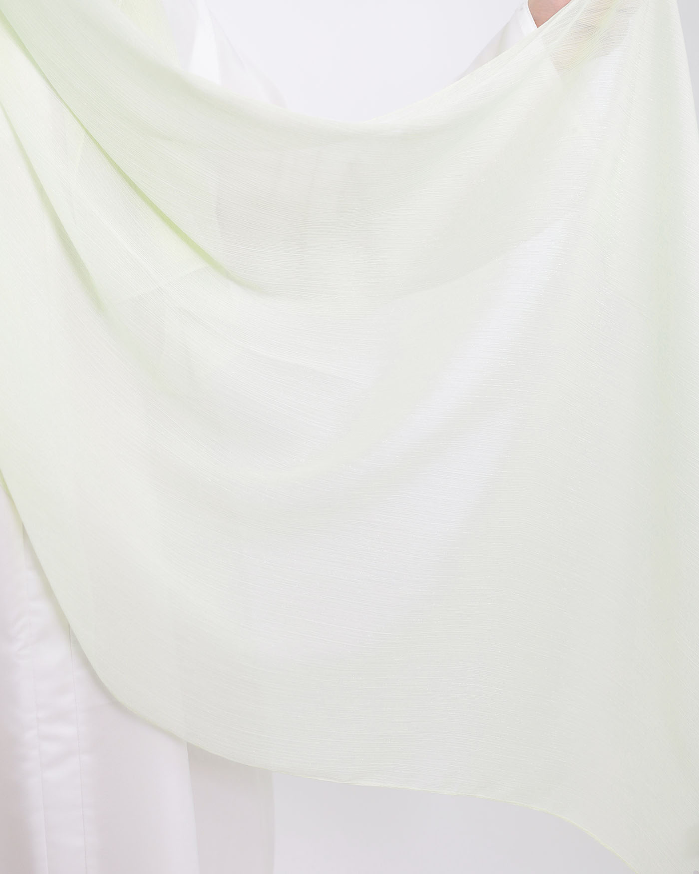 Hijab - Chiffon Shimmer - Green - 3