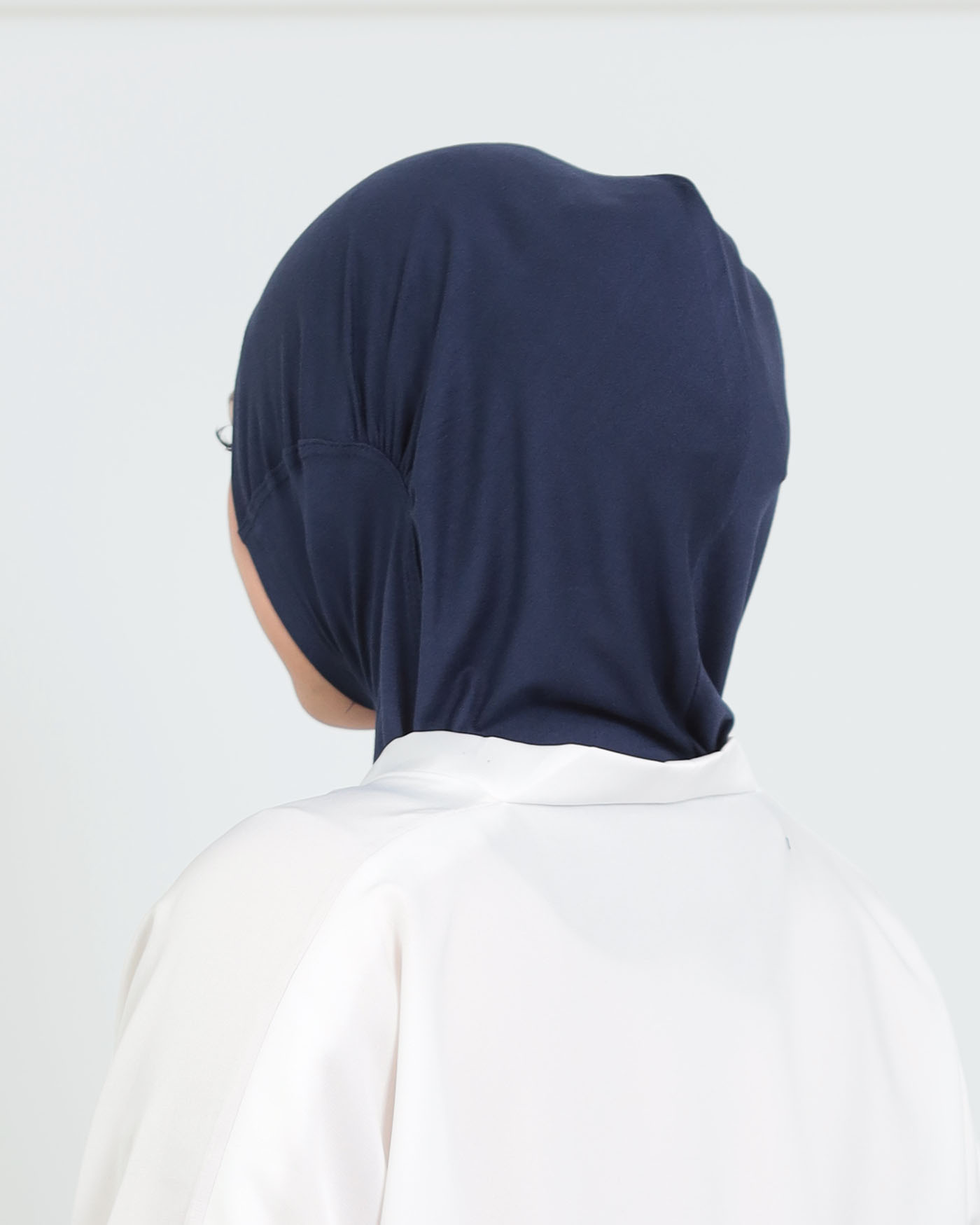 Sport Hijab - Stretch Jersey - Midnight Blue - 5