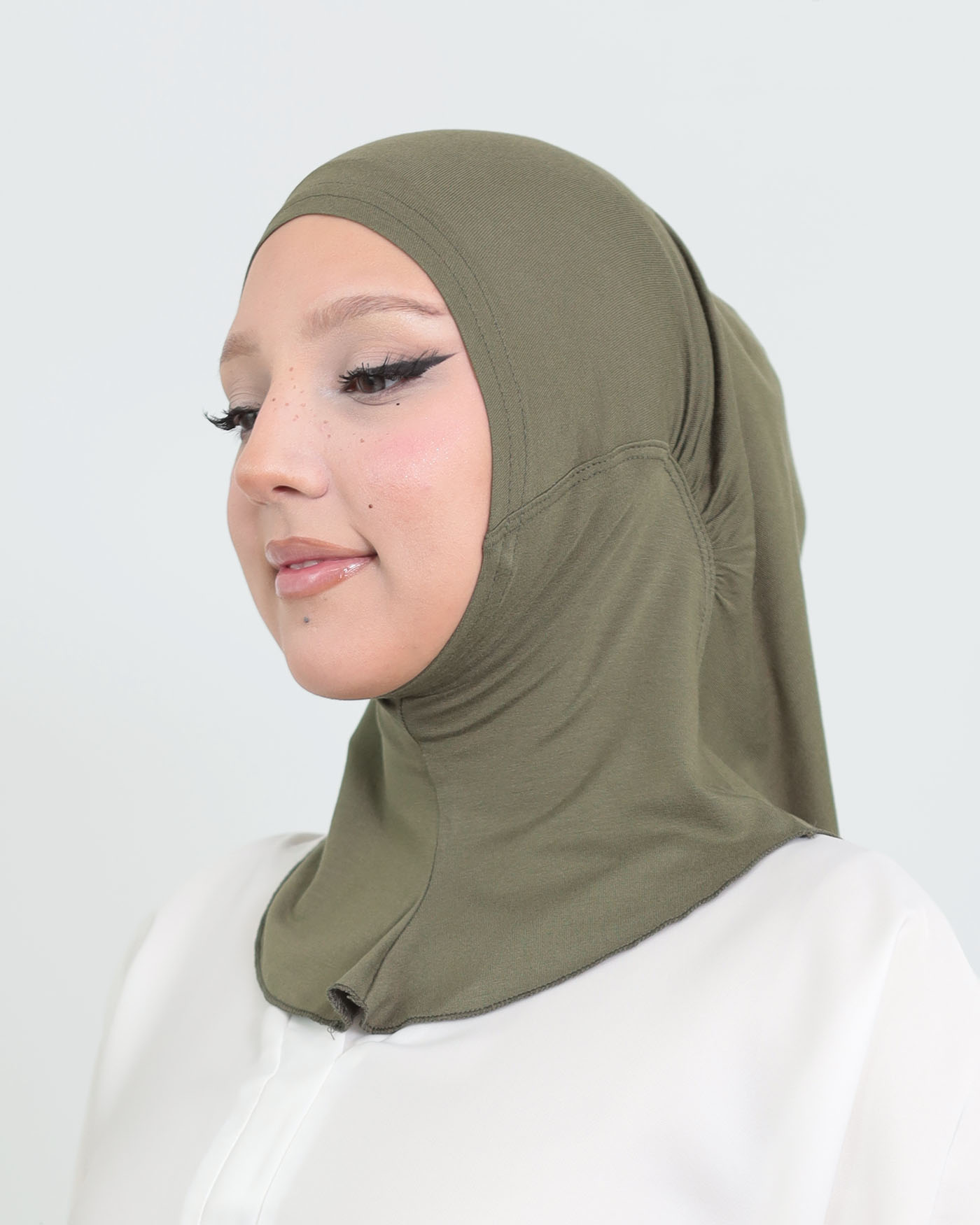 Sport Hijab - Stretch Jersey - Green