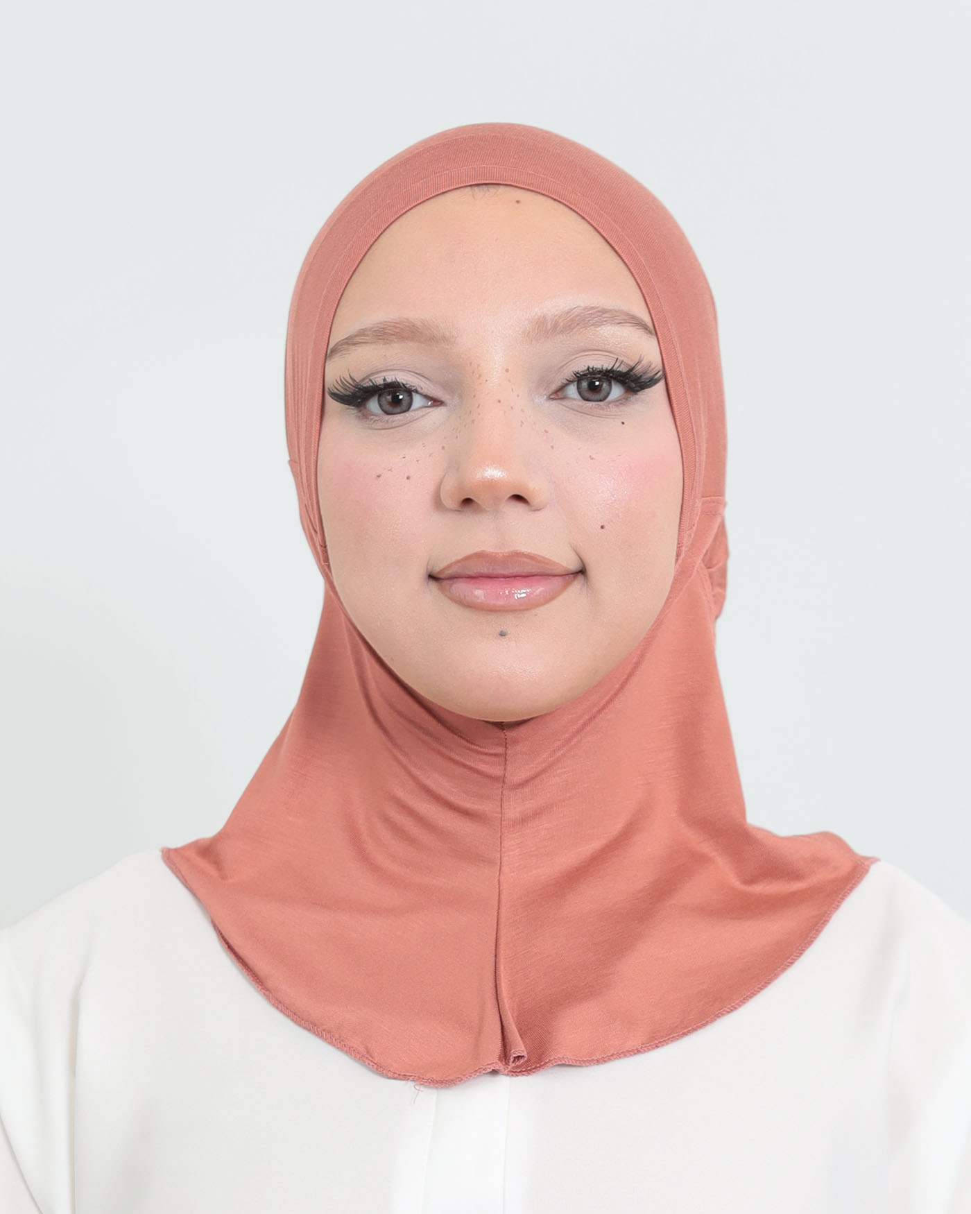 Sport Hijab - Stretch Jersey - Caramel Brown - 6