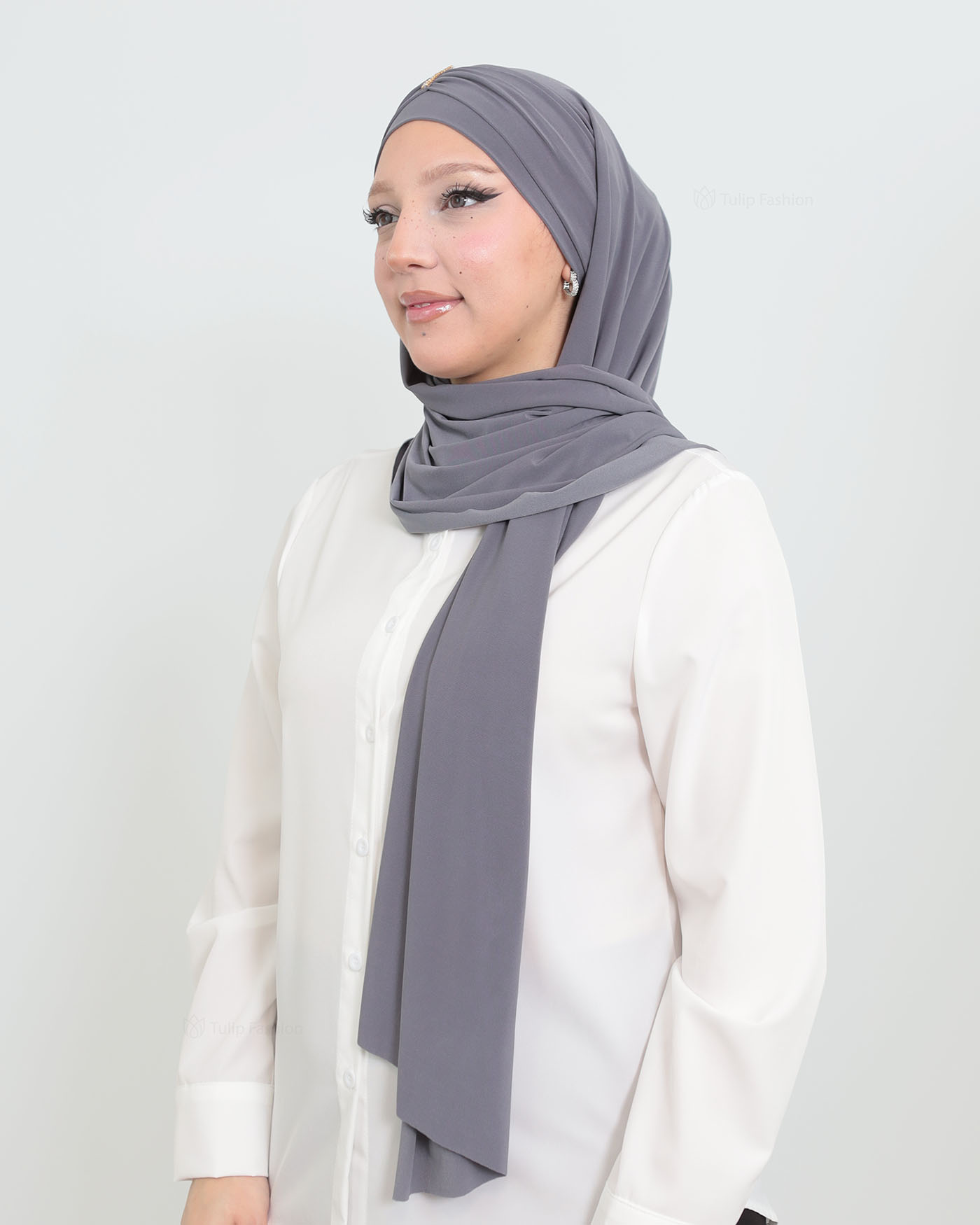 Turban - Soraya - Grau - 2