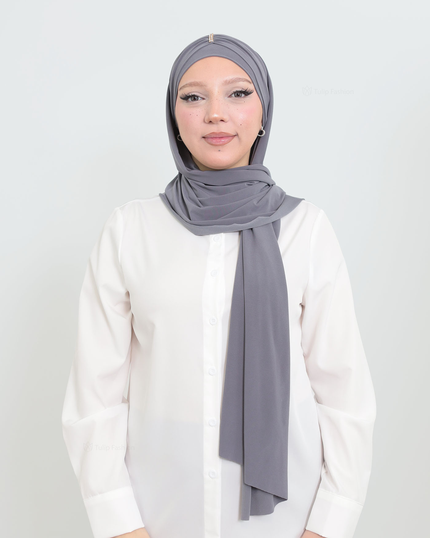 Turban - Soraya - Grau