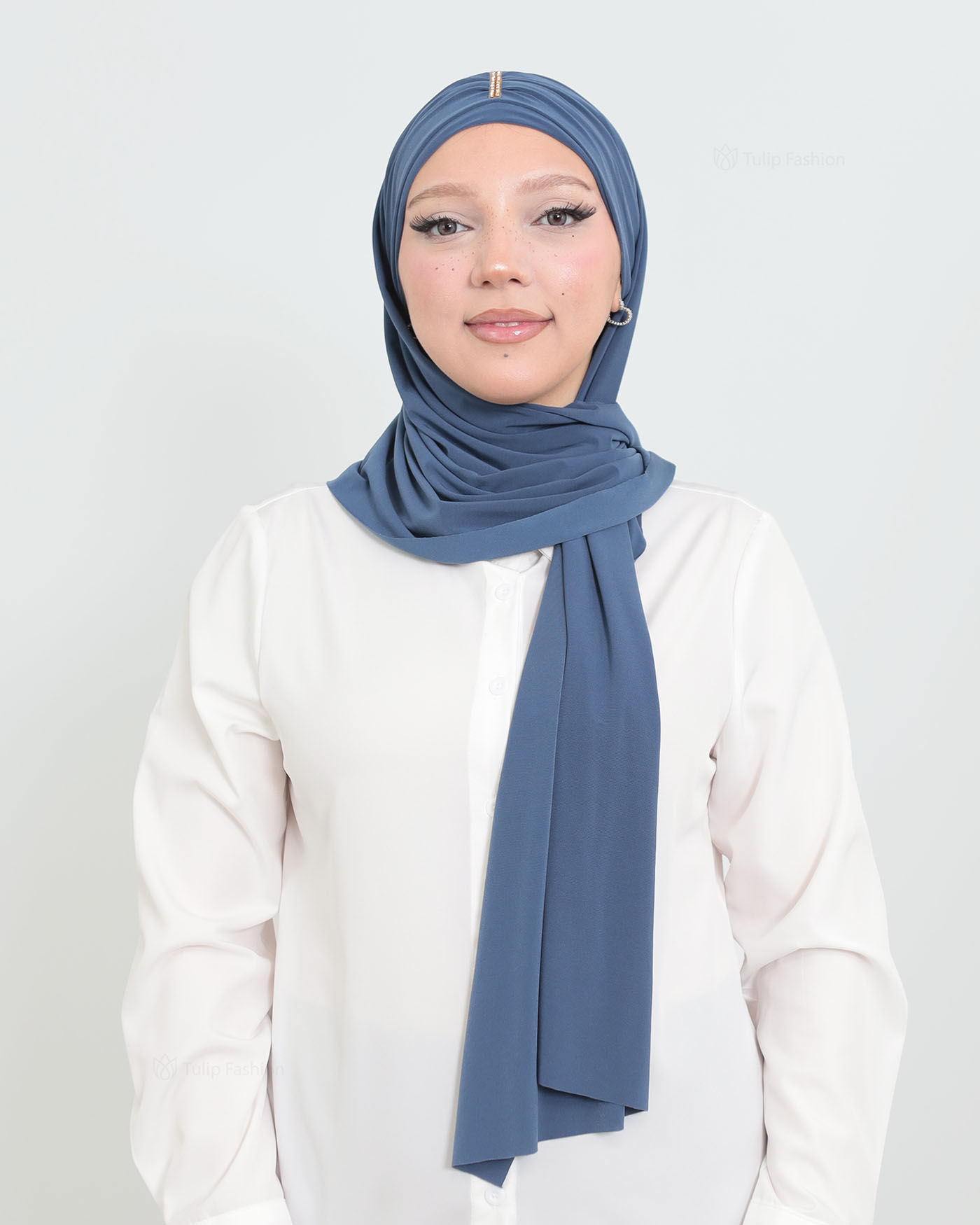 Turban - Soraya - Royal Blå