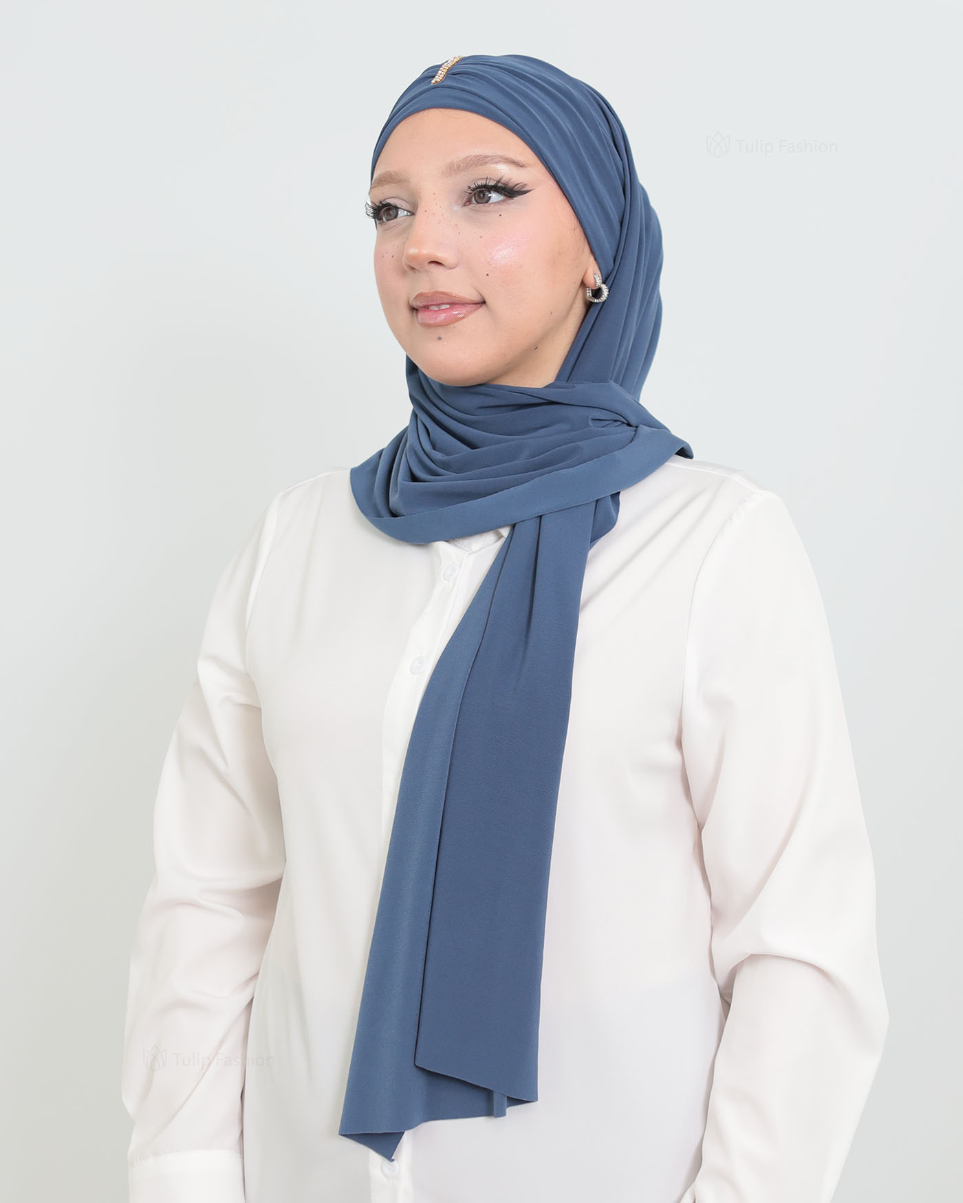 Turban - Soraya - Royal Blå - 2