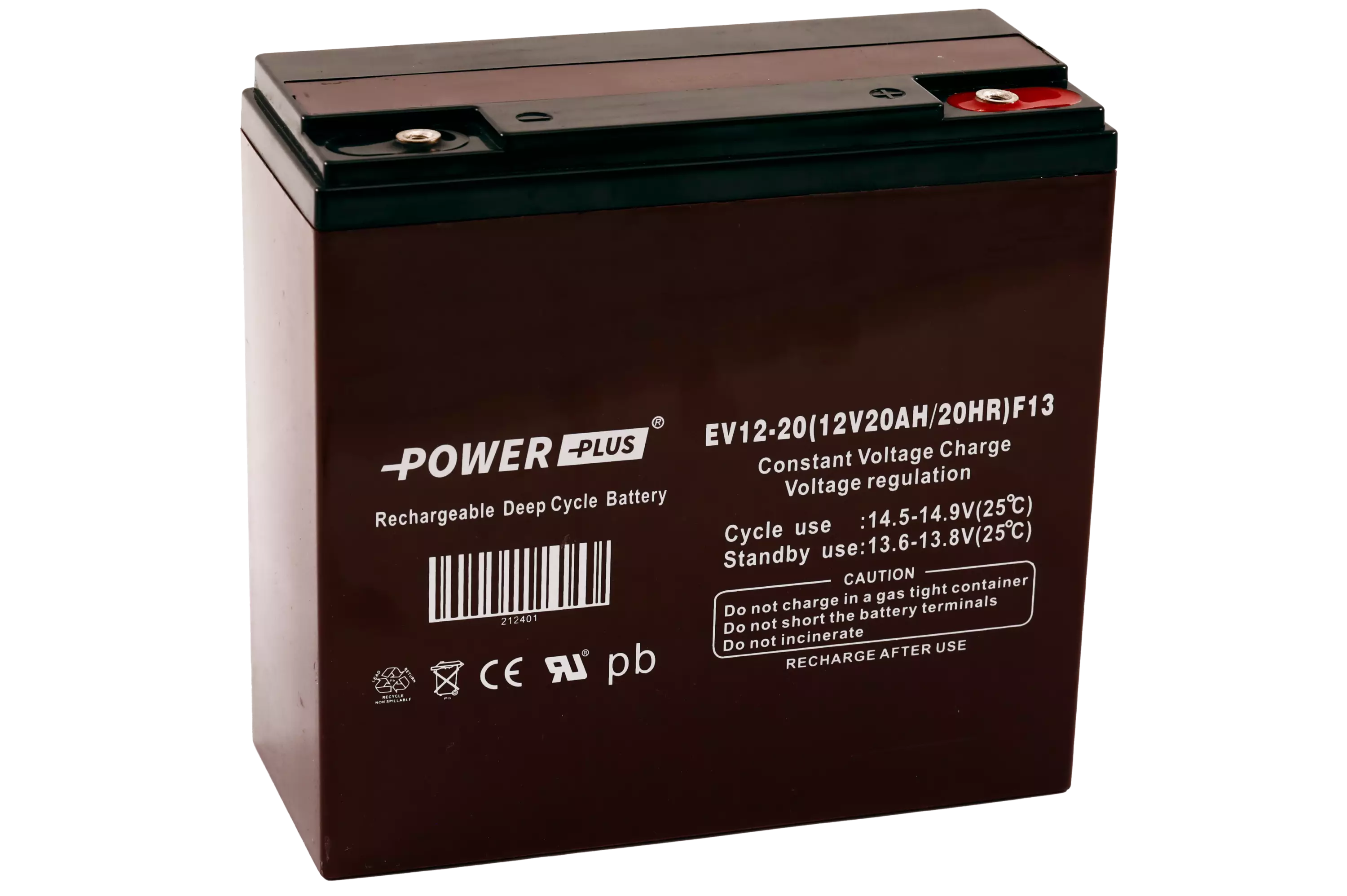 Power Plus Agm 12V 20Ah Deep Cycle