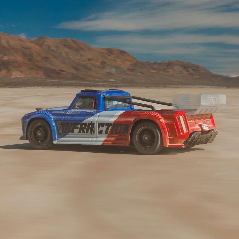 1/8 ARRMA INFRACTION 223S BLUE/RED - 5