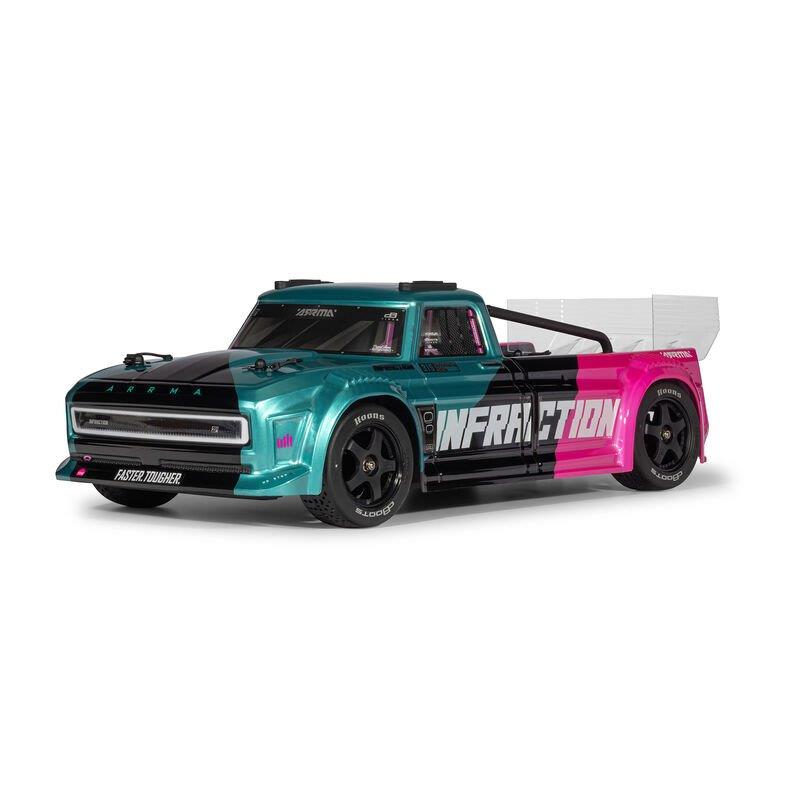 1/8 ARRMA INFRACTION 223S TEAL/PINK - 2
