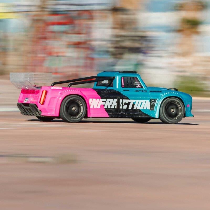 1/8 ARRMA INFRACTION 223S TEAL/PINK
