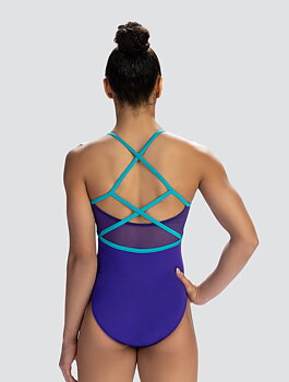 Hezly Rivera Lilac Sky Tank Leotard