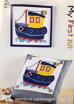 Korsstygn Båt