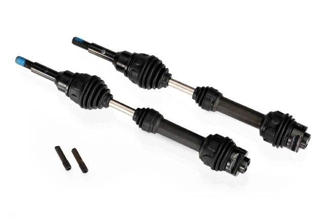 Traxxas Drivaxel Fram Stål (2) Rustler, Slash, Stampede, Hoss - 4x4