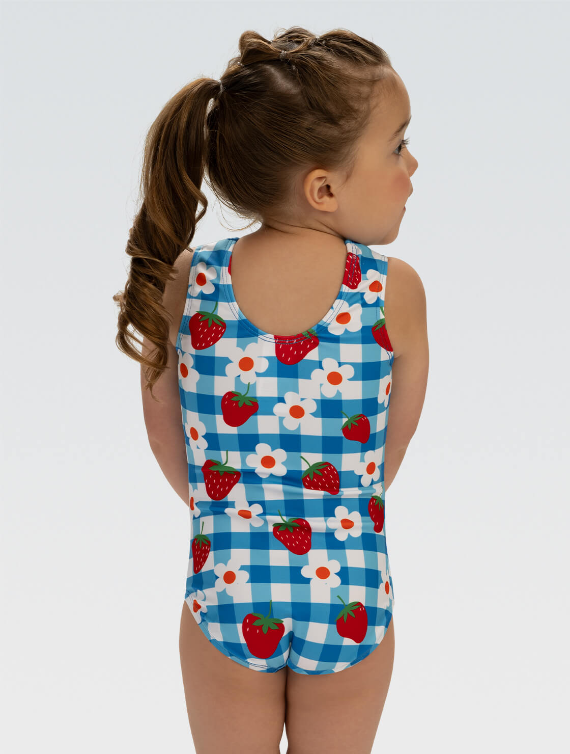 GKids Strawberry Fields Tank Leotard - 2
