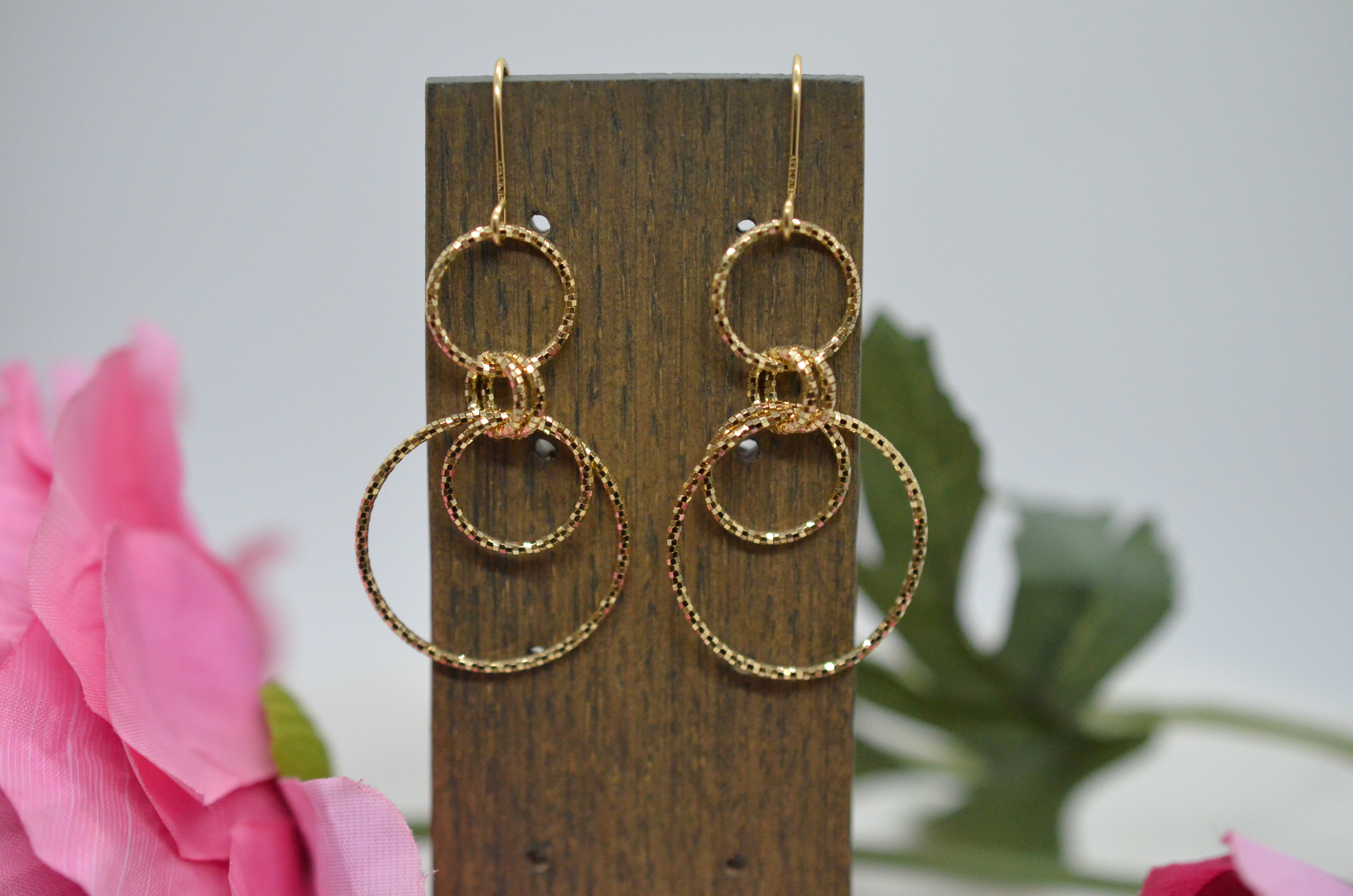 Second Hand 18k gold earrings - 4