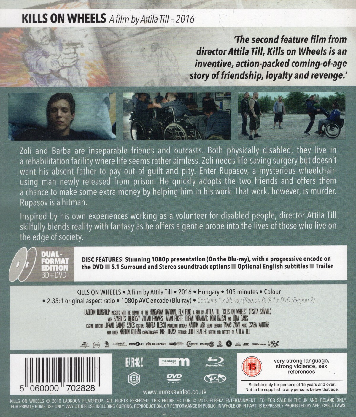 Kills On Wheels (ej svensk text) (Blu-ray + DVD) (Begagnad) - 2