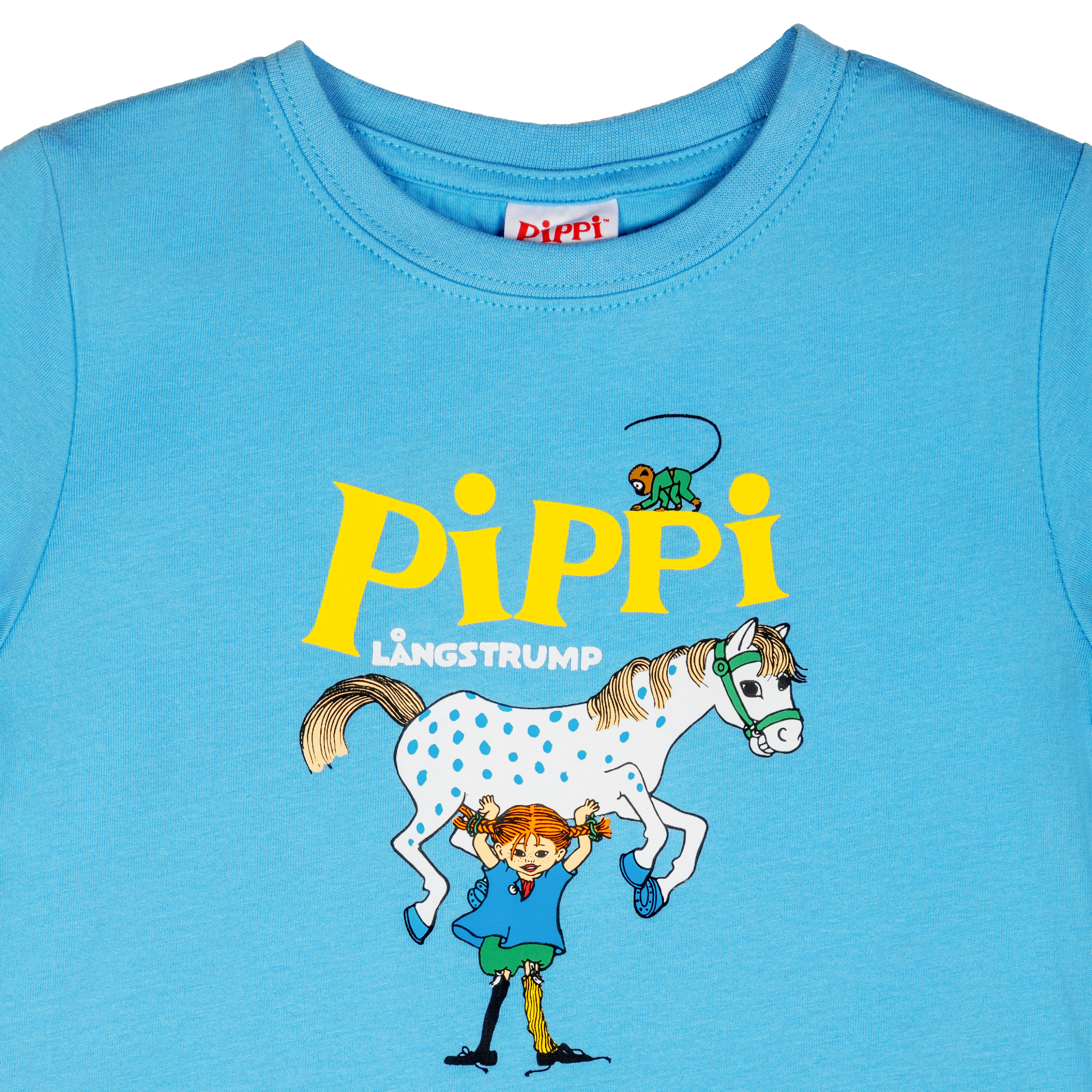 T-shirt Pippi - Blå - 2