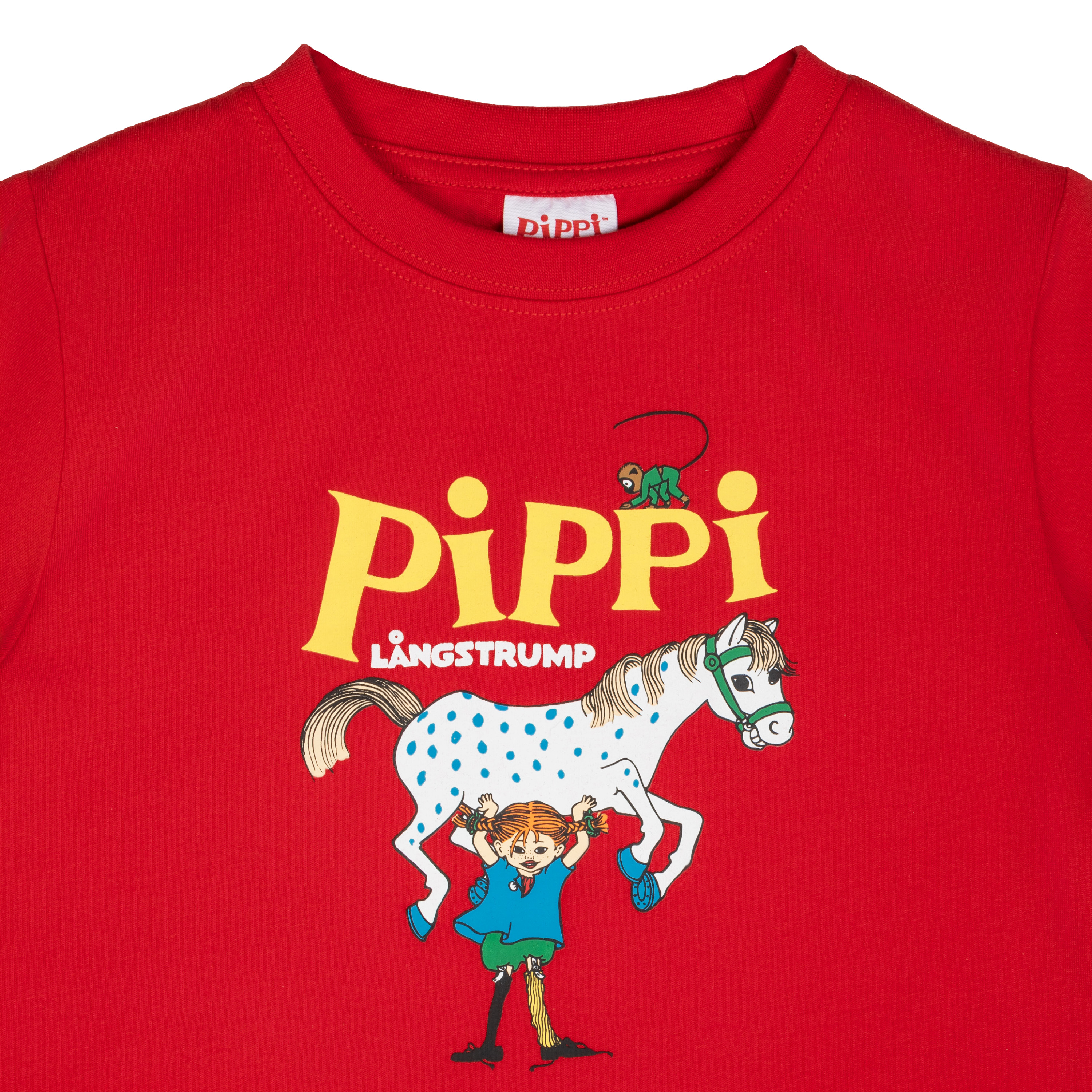 T-shirt Pippi - Röd - 2