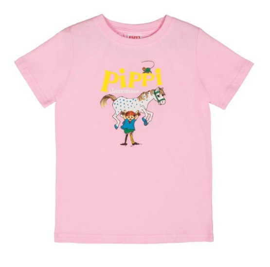T-shirt Pippi - Rosa