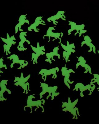 Unicorn Glow in the Dark 24st - 2