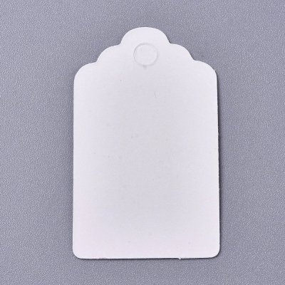 Pappers Tag Fjädrar 50x30mm 10st - 2