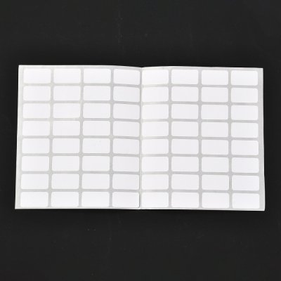 Pärlbyrå 18x11x6cm med 35st smålådor etiketter pärtratt - 4
