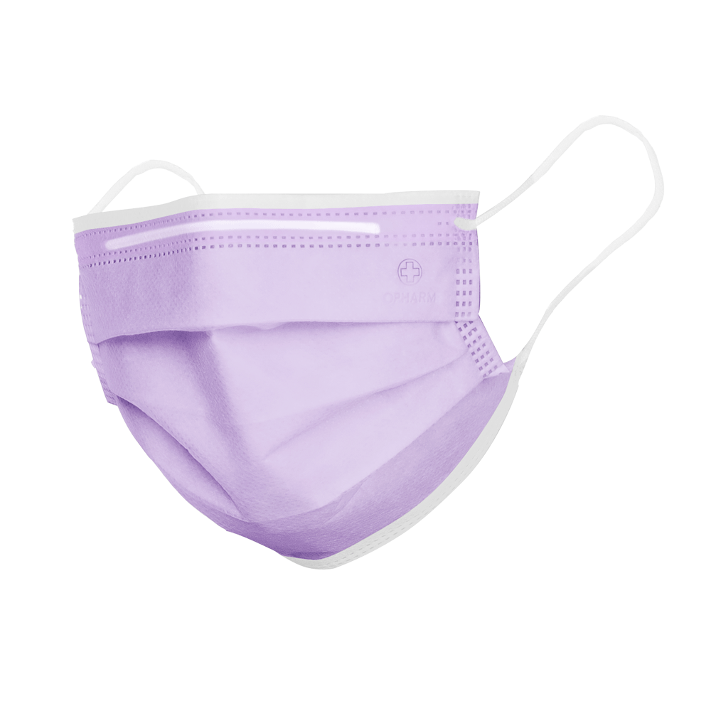 Face mask Opharm IIR Purple 50 pcs