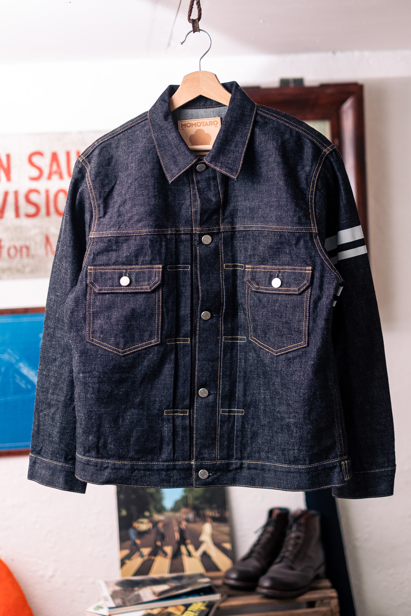 MOMOTARO JEANS - 002 Classic Denim Jacket