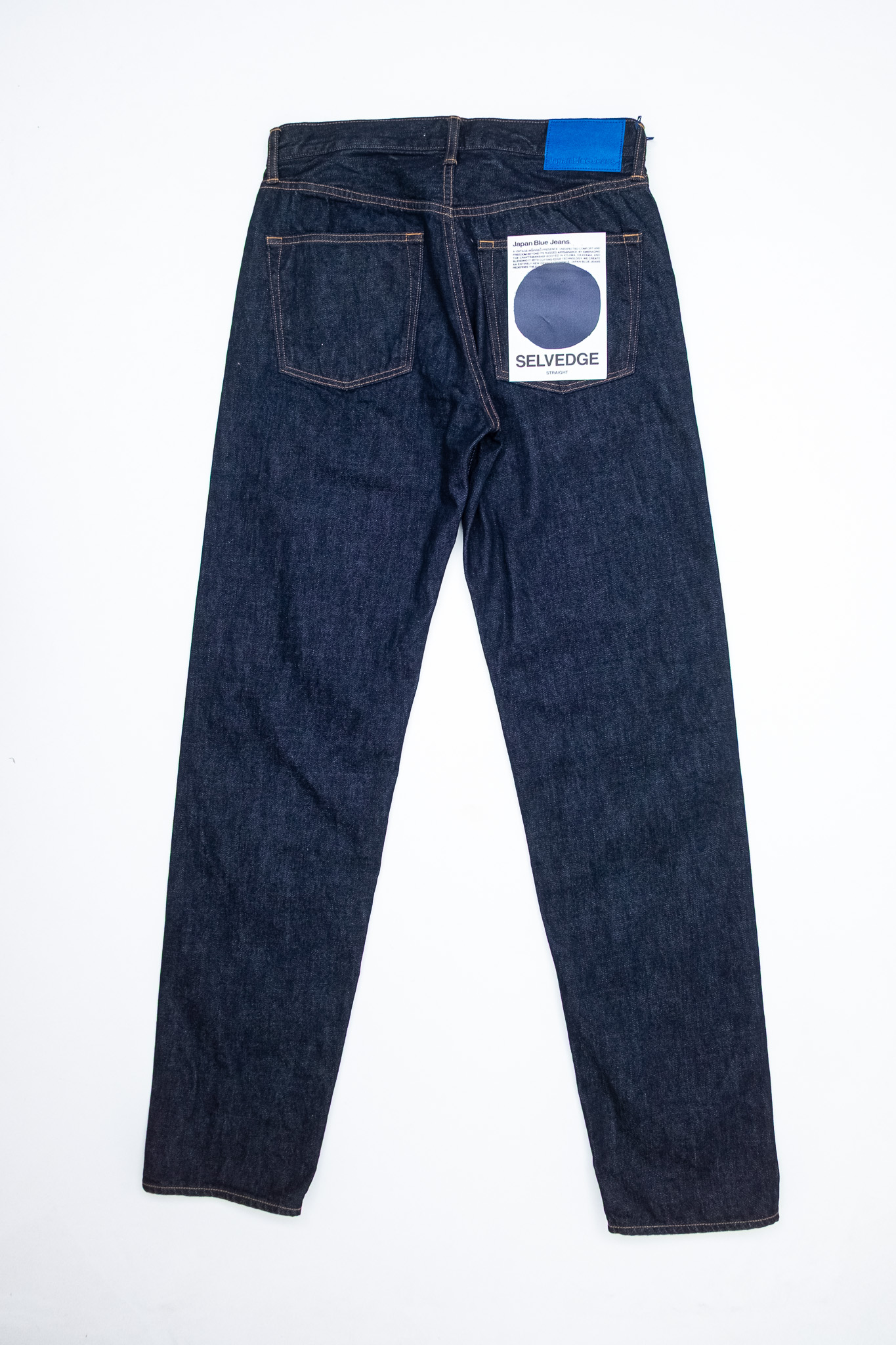 Japan Blue  - Selvedge Straight Jeans 12oz - 3