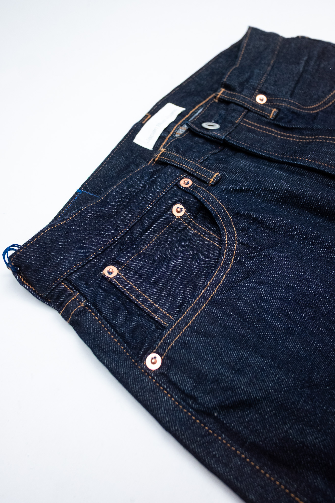 Japan Blue  - Selvedge Straight Jeans 12oz - 5