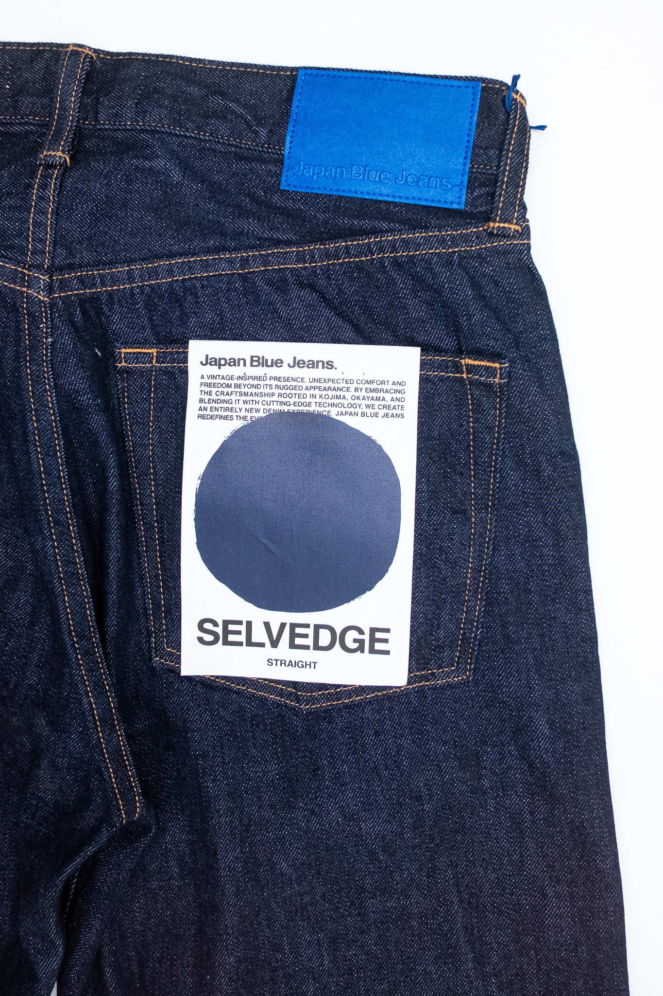 Japan Blue  - Selvedge Straight Jeans 12oz - 9