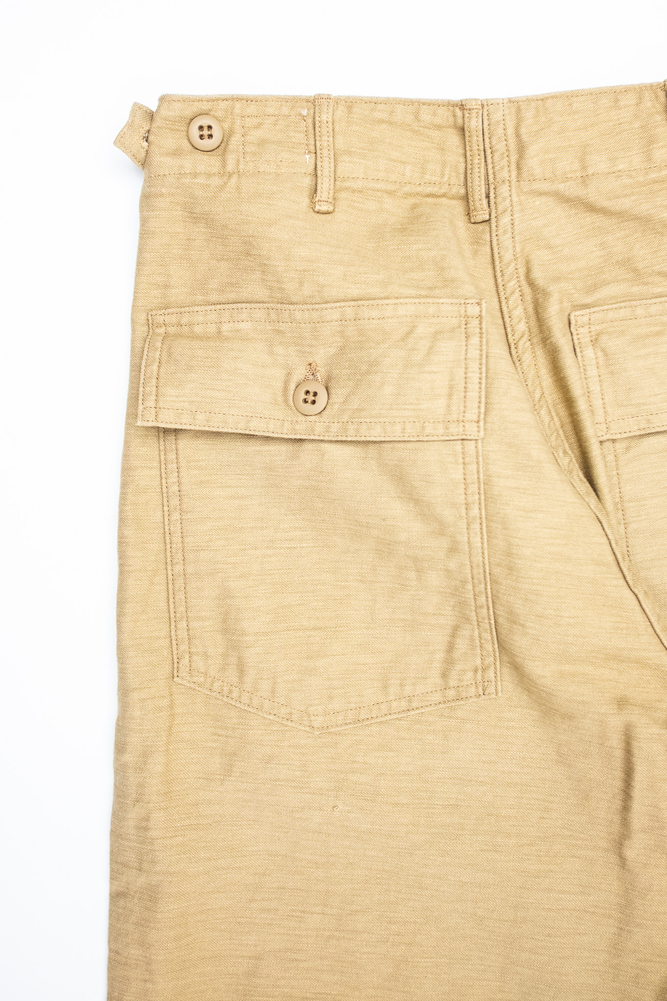 Orslow - U.S Army Fatigue Pants Regular Fit Sand Beige - 8