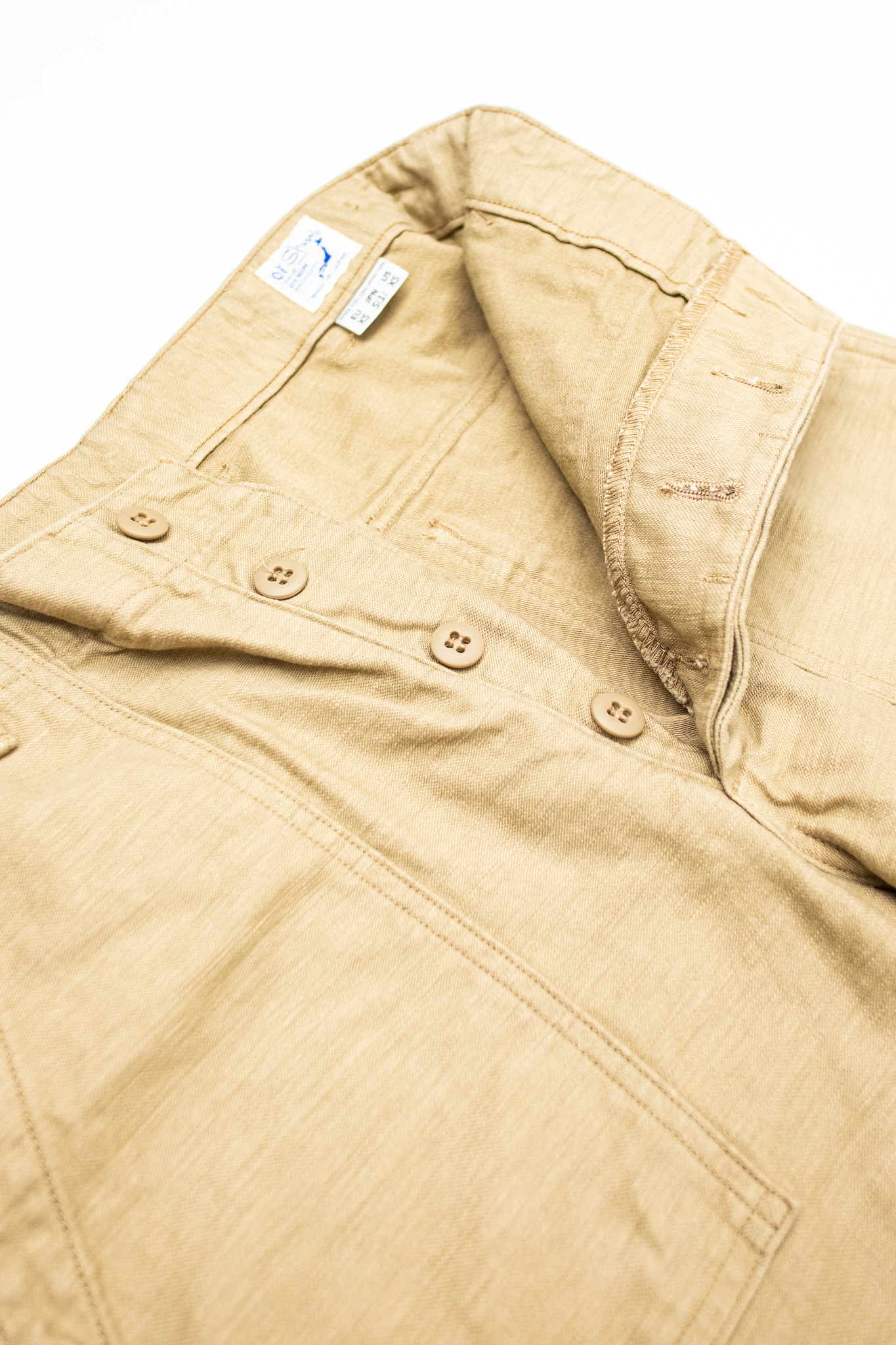 Orslow - U.S Army Fatigue Pants Regular Fit Sand Beige - 6