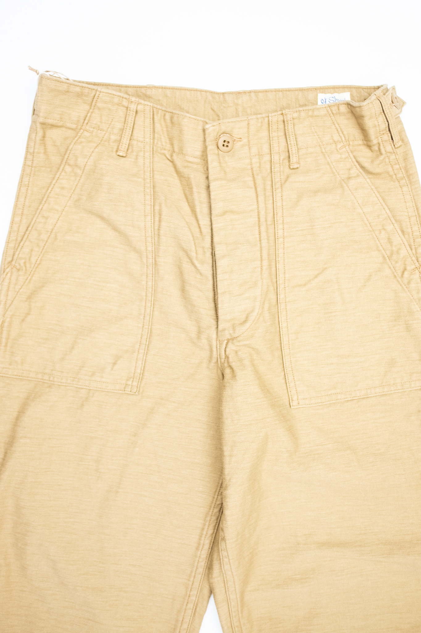 Orslow - U.S Army Fatigue Pants Regular Fit Sand Beige - 4