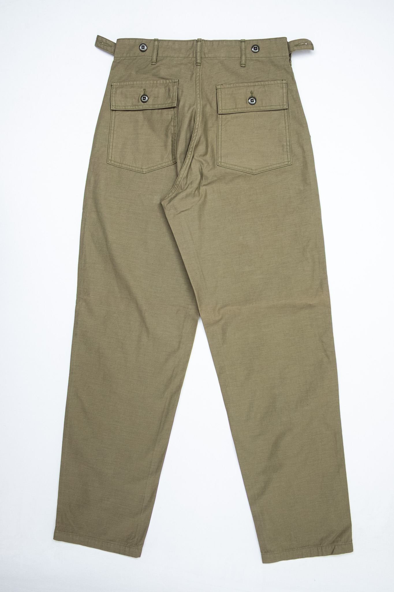 TCB Jeans - 50's Baker Pant Olive - Göteborg Manufaktur