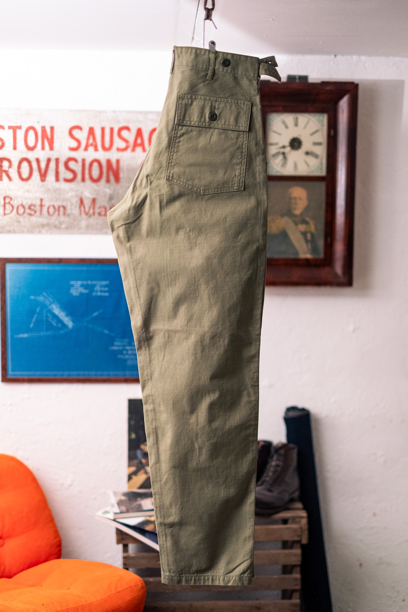 TCB Jeans - 50's  Baker Pant Olive