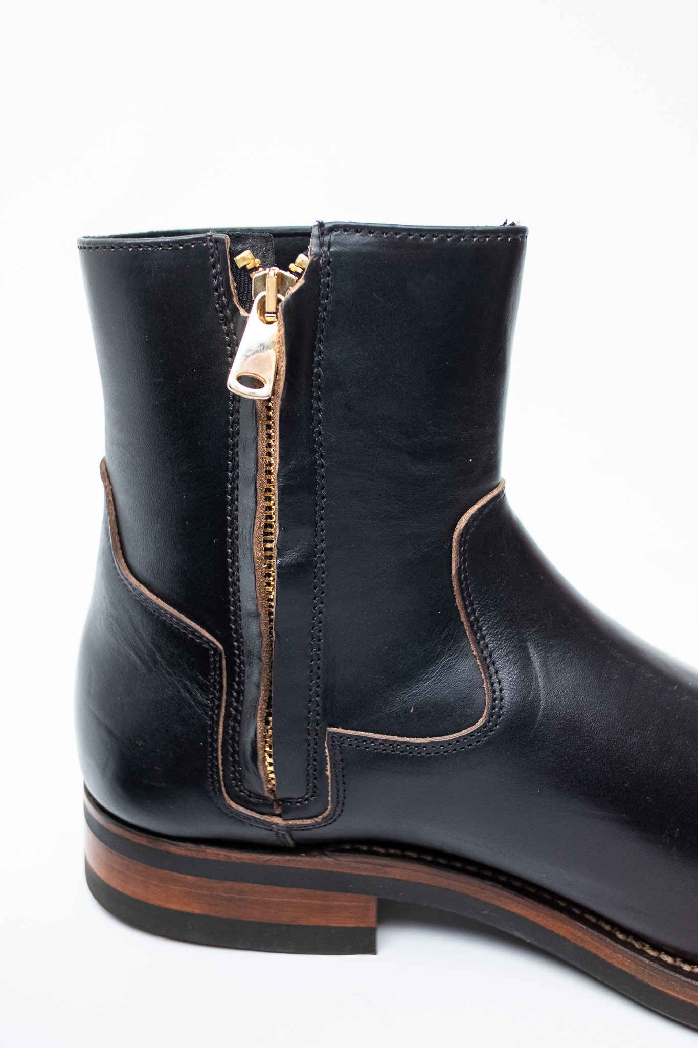 Unmarked - Zip Boot Horween Teacore Leather - 6