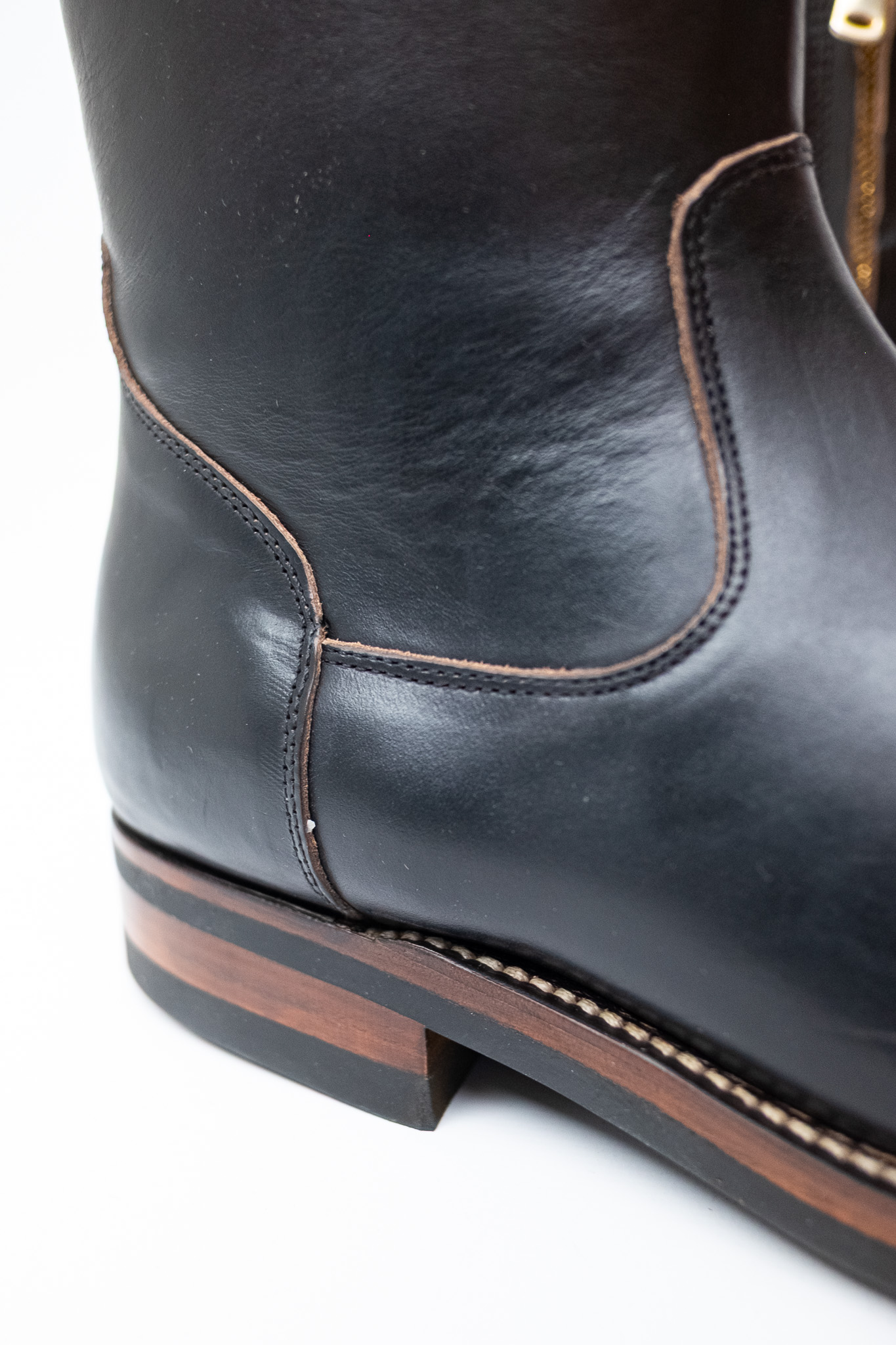 Unmarked - Zip Boot Horween Teacore Leather - 8