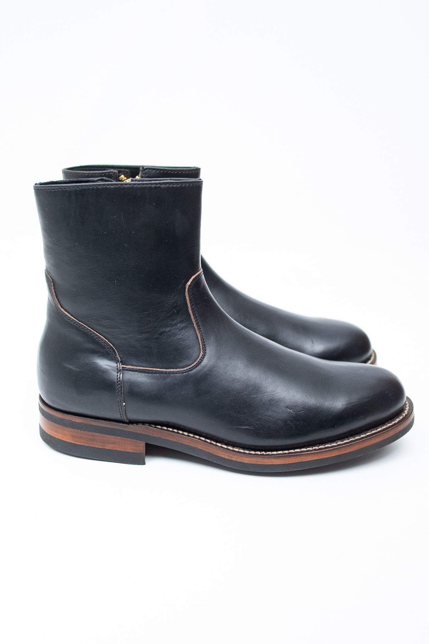 Unmarked - Zip Boot Horween Teacore Leather - 4